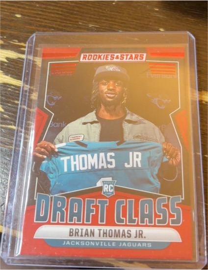 2024 Panini Rookies & Stars Draft Class #DC-BTJ Brian Thomas Jr. — front
