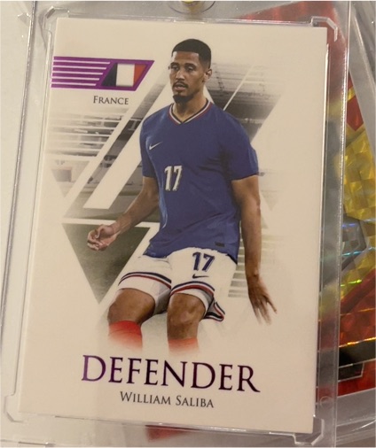 2024 Futera Unique World Football #023 William Saliba — front