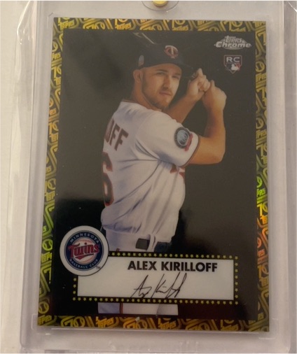 2021 Topps Chrome Platinum Anniversary #63 Alex Kirilloff — front