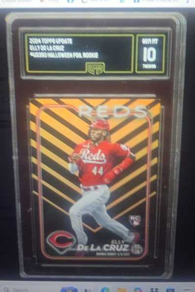 2024 Topps Update #US350 Elly De La Cruz Rookie Debut — front