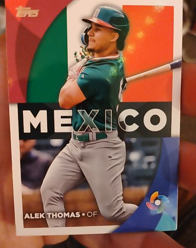 2023 Topps World Baseball Classic Stars #WBC-40 Alek Thomas — front