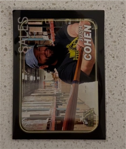 2023 Topps Now #SALES Josh Cohen — front