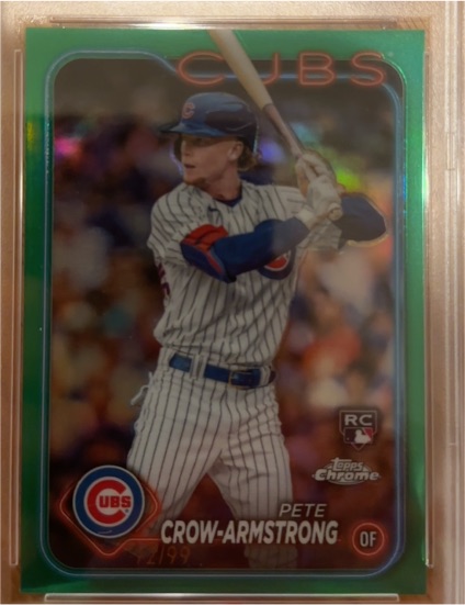 2024 Topps Chrome #16 Pete Crow-Armstrong — front