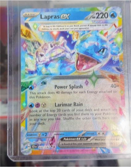 2024 Pokemon TCG Stellar Crown #032 Lapras ex — front