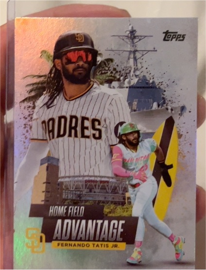 2025 Topps Series 1 #HA-10 Fernando Tatis Jr. Home Field Advantage — front