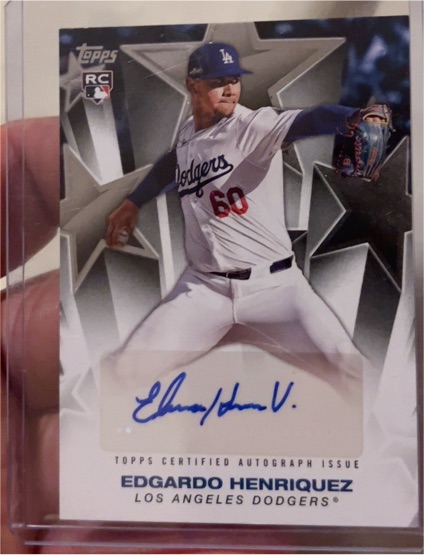 2025 Topps Series 2 Baseball Stars #BSA2-EH Edgardo Henriquez — front