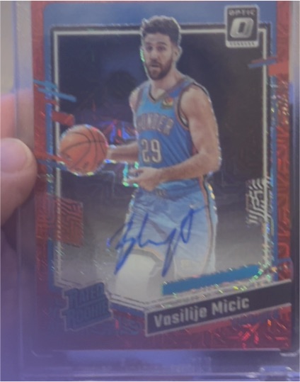 2023-24 Donruss Optic #252 Vasilije Micic — front