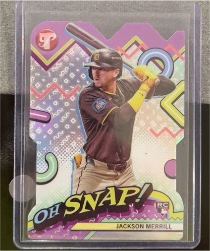 2024 Topps Pristine Oh Snap! #OH-18 Jackson Merrill — front