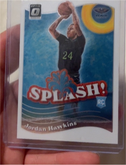 2023-24 Panini Donruss Optic #10 Jordan Hawkins Splash! RC — front