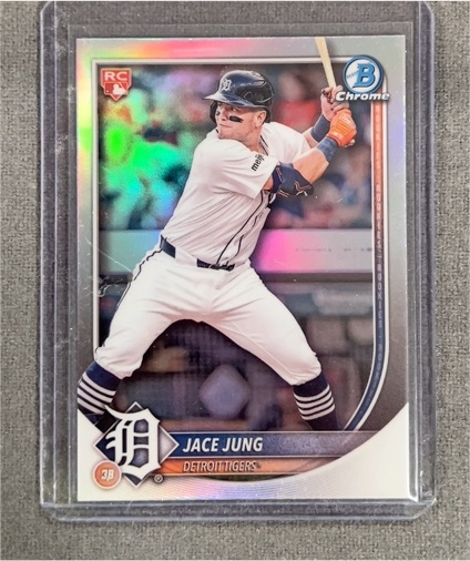 2025 Bowman Chrome #59 Jace Jung — front