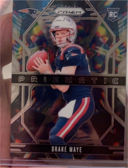 2024 Panini Prizm #2 Drake Maye Prizmatic — front