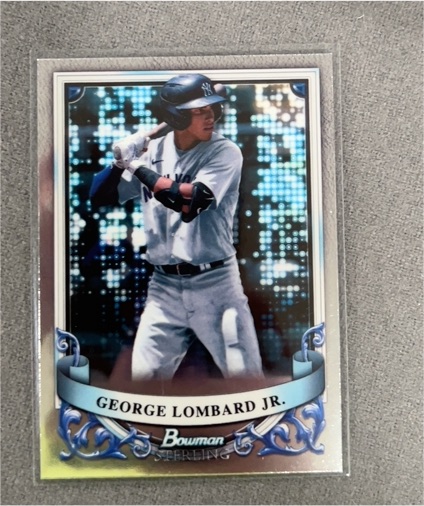2024 Bowman Sterling #BSP-23 George Lombard Jr. — front