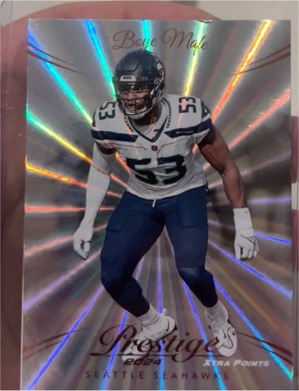 2024 Panini Prestige Xtra Points Sunburst #271 Boye Mafe — front