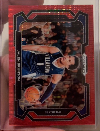 2024 Panini Prizm Draft Picks #22b Jalen Brunson — front