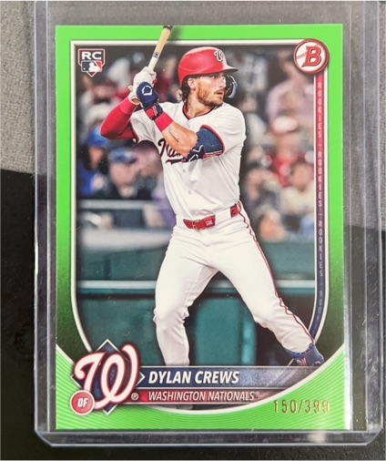 2025 Bowman #42 Dylan Crews — front