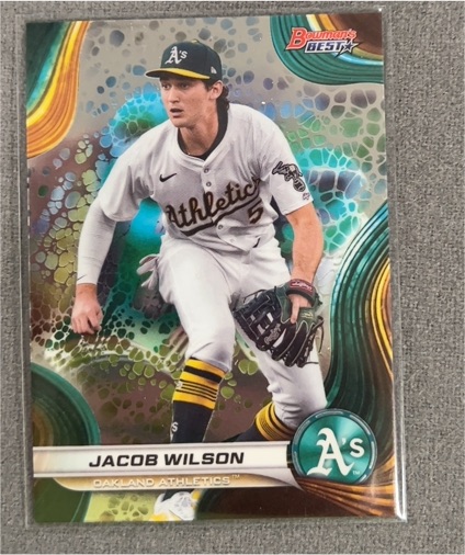 2024 Bowman's Best #TP-16 Jacob Wilson — front