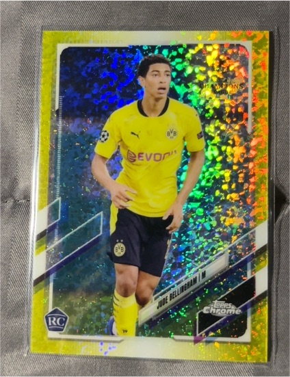 2020-21 Topps Chrome UEFA Champions League #68 Jude Bellingham — front