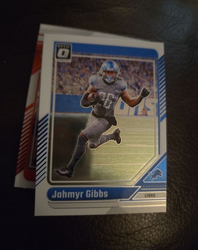 2024 Panini Donruss Optic #64 Jahmyr Gibbs — front