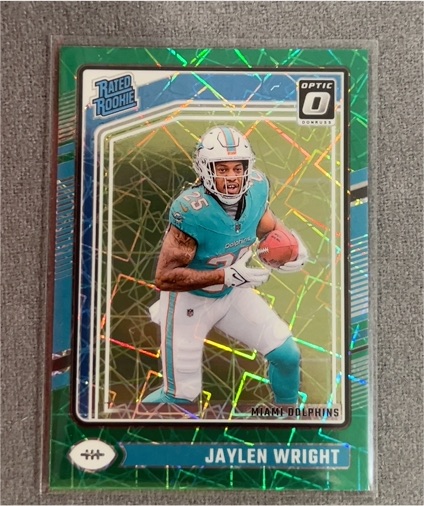 2024 Donruss Optic #249 Jaylen Wright — front