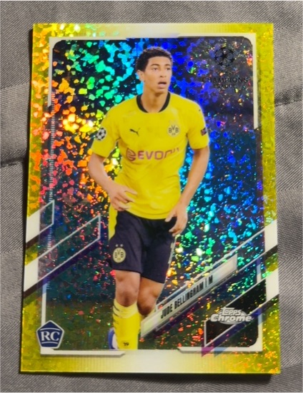 2020-21 Topps Chrome UEFA #68 Jude Bellingham — front