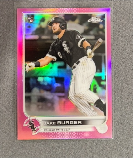 2022 Topps Chrome #29 Jake Burger — front