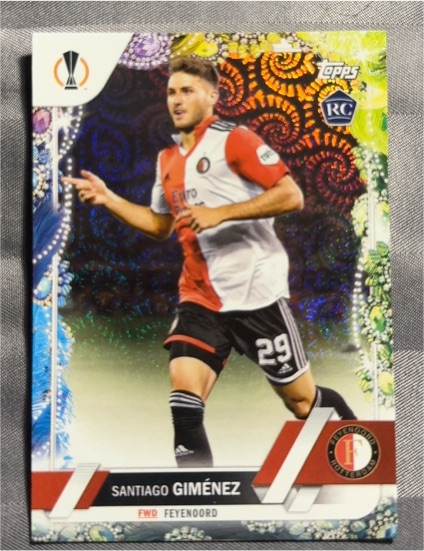 2022-23 Topps UEFA Club Competitions #153 Santiago Giménez — front