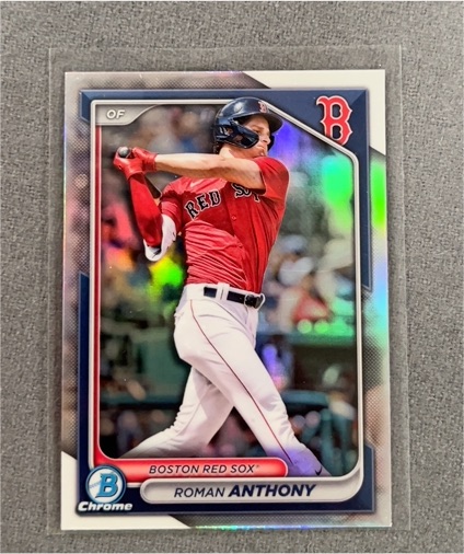 2024 Bowman Draft Chrome #BDC-19 Roman Anthony — front