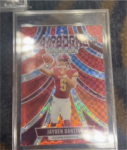 2024 Panini Rookies & Stars Airborne #A-JDS Jayden Daniels — front