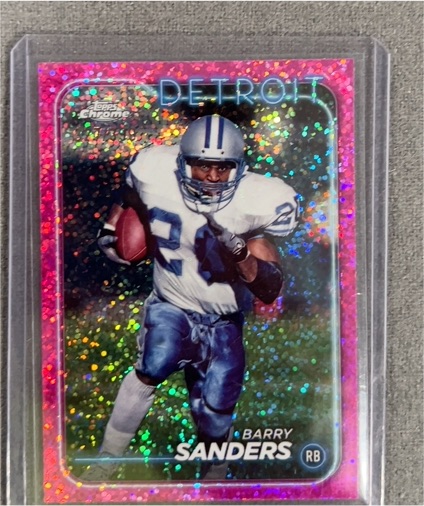 2024 Topps Chrome #67 Barry Sanders — front