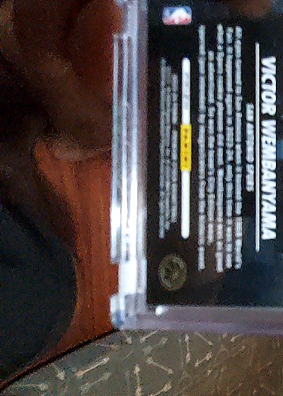 2023 Panini Prizm #86 Victor Wembanyama — back
