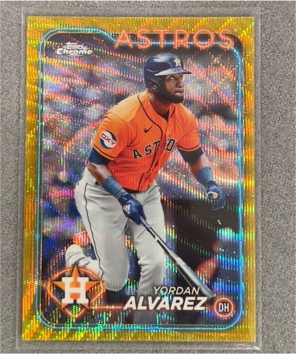 2024 Topps Chrome #170 Yordan Alvarez — front