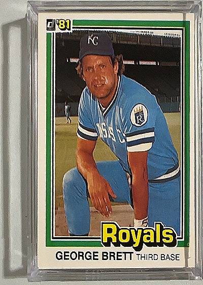 1981 Donruss #100 George Brett — front