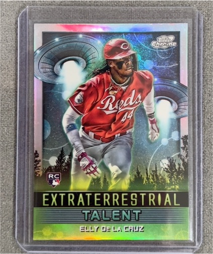 2024 Topps Cosmic Chrome Extraterrestrial Talent #ET-2 Elly De La Cruz — front