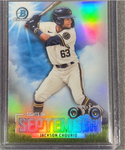 2023 Bowman Chrome #SOS-11 Jackson Chourio — front