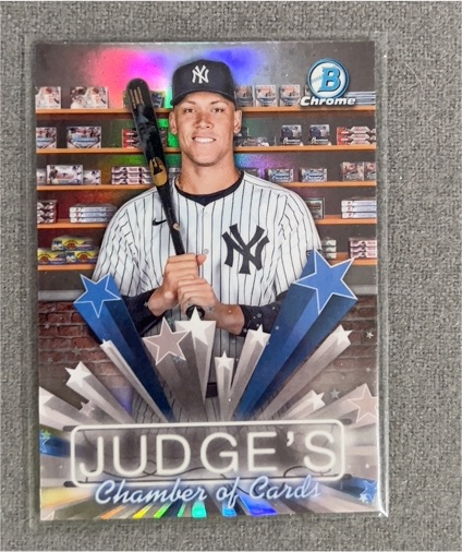 2025 Bowman Chrome #HS-11 Aaron Judge — front