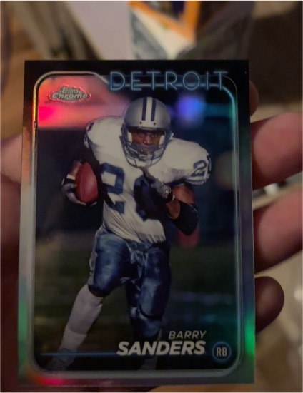2024 Topps Chrome #67 Barry Sanders — front