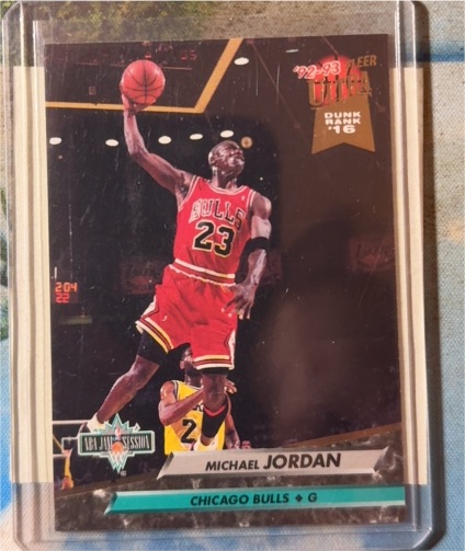 1992-93 Fleer Ultra #216 Michael Jordan — front