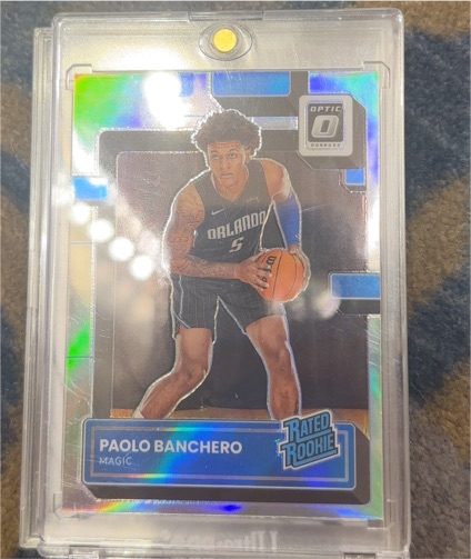 2022-23 Panini Donruss Optic #221 Paolo Banchero — front