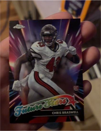 2024 Topps Chrome #FS-6 Chris Braswell Future Stars Rookie Card — front