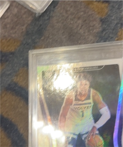 2022-23 Panini Prizm #1 Anthony Edwards — front