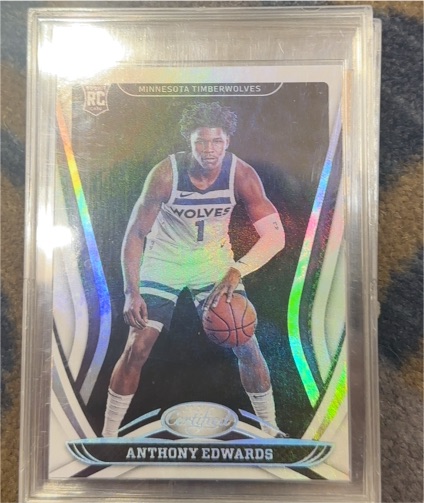 2020-21 Panini Certified #200 Anthony Edwards Rookie Card — front