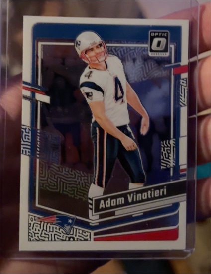 2023 Panini Donruss Optic #128 Adam Vinatieri — front
