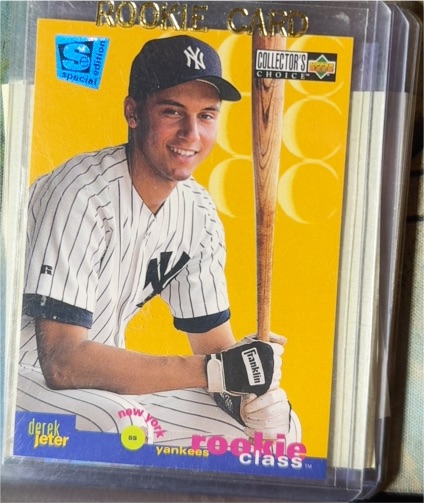 1994 Upper Deck Collector's Choice #2 Derek Jeter Rookie Class — front