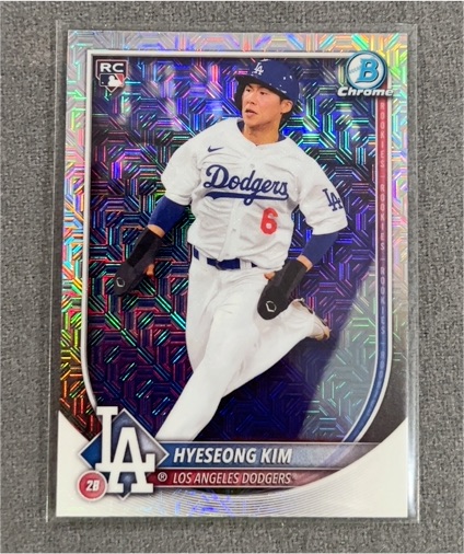 2025 Bowman Chrome #91 Hyeseong Kim — front