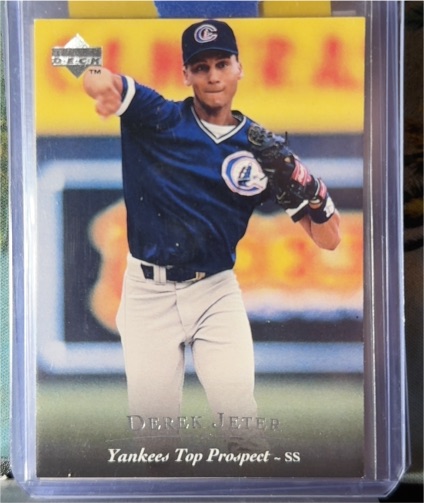 1994 Upper Deck #1 Derek Jeter Yankees Top Prospect — front