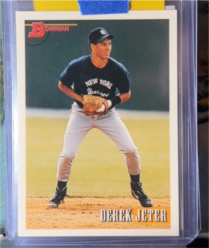 1993 Bowman #511 Derek Jeter Rookie Card — front