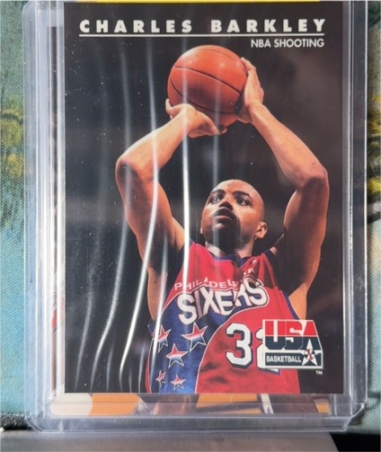 1992 SkyBox USA #8 Charles Barkley NBA Shooting — front