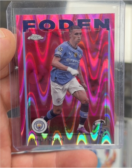 2024-25 Topps Chrome UEFA Club Competitions #47 Phil Foden — front