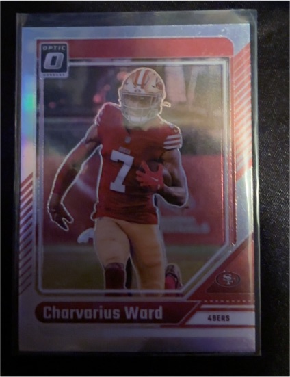 2024 Donruss Optic #176 Charvarius Ward — front
