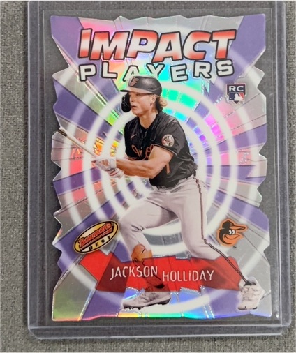 2024 Bowman's Best #IP-25 Jackson Holliday Impact Players — front